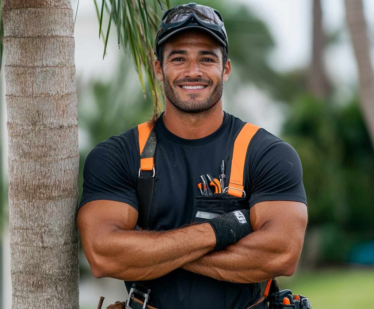 sleuthdesigner_Professional_tree_service_man_standing_proudly_b4a14f6c-90ea-46eb-acc9-8fe52d17b791_2 Florida Foliage